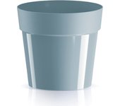 Prosperplast Maceta CUBE BASIC de Alta Calidad - 124x124x114 - Gris Claro