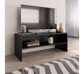 vidaXL Mueble para TV madera contrachapada negro100x40x40 cm