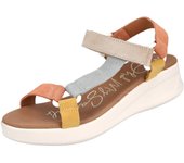Shoes Sandalias Planas marca Oh! My Sandals para mujer en color naranja