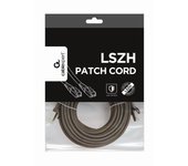 CABLE RED S-FTP GEMBIRD  CAT 6A LSZH NEGRO 10M
