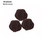 20/60pcs Invisible Nylon Hair Nets, Durable Disposable Ballet Bun Cover Snoods, 5mm Elastic Edge Mesh for Dance & Performance