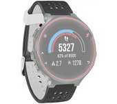 IMATICA LOS PALACIOS - Correa Reloj Garmin Forerunner 220 230 235 630 620 735XT Negra y Blanca - Repuesto Original con Destornilladores