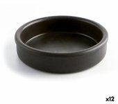 Cazuela Quid Negro Cerámica (Ø 18 cm) (12 Unidades)