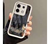 Dark Funny Monster Cat Fox Phone Case For Xiaomi Redmi Note 13 12 Pro Plus 5G 13 12S 12 11S 11 10S 10 Redmi Turbo 3 12 13C Cover