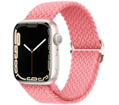 Braided Solo Loop For Apple watch Ultra band 40mm 44mm 41mm 38mm 49mm 45mm Elastic Nylon bracelet iWatch series 9 8 7 3 se strap