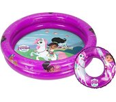 Set Piscina y flotador de Princesa Nella (3862)