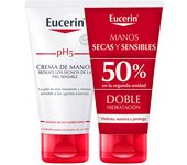 Eucerin - Duplo Ph5 Crema de Manos para Protección y Cuidado de Manos Sensibles - 18 Horas de Hidratación