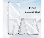 Slim Case For Samsung Galaxy Z Flip 6 5G Temepred Glass Film New Big Screen Phone Case For Galaxy Z Flip 5 Shockproof Back Cover