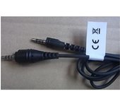 Zebra - CBL-HS2100-3MS1-01 cable de audio 1,1 m 3,5mm Negro CBL-HS2100-3MS1-01