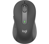 Mouse raton logitech m650 for business mediano wireless inalambrico grafito