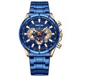 BINBOND Luxury Fashion Top Brand New Design Man Watch Waterproof Luminous Date Stainless Quartz Movement Men Watches Reloj +Box