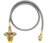 Asian Outdoor Camping Liquefied Gas Tank Flat Gas Tank Cartridge Gas Tank Mutual Charging Connection Pipe Adaper Extension Line