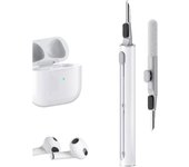 Kit de Limpieza para AirPods: 3 en 1, compatible con AirPods/AirPods Pro, con Esponja, Cabeza y estuche de carga. Es muy rápido.