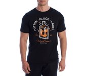 inMyHood-Camiseta Manga Corta Gráfica de Algodón HS24MTS20-A para Hombre