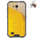 Tumundosmartphone Funda Gel Tpu para Ulefone Armor X6 diseño Cerveza Dibujos