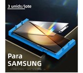 3Pcs Ceramic Hydrogel Film For Samsung Galaxy S24 S23 Ultra S22 S21 S20 S10 S9 S8+ Note 8 9 10+ 20 Screen Protector+Install Kit