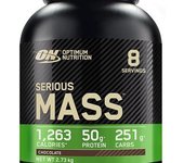 SERIOUS MASS  con vitaminas, minerales, aminoácidos, y creatina. OPTIMUM NUTRITION