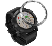 For Garmin Fenix 7/5/6X Pro/6X Sapphire Watch Bezel Ring Stainless Steel Adhesive Anti-scratch Protective Cover RingsAccessories