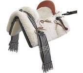 SILLA VAQUERA HH SALEGA MIXTA FILIGRANA (EQUIPO COMPLETO)
