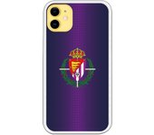 Funda original compatible con iPhone 11 - Valladolid Escudo Fondo Lila