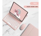 Bluetooth Mouse Keyboard for iPad 10th 2022 10.9 inch Pro 10.5 Air 3 10.2 8 9th Cover Air 5 Air 4 Pro 11 Foldable Stand Case