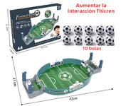 Soccer Table for Family Party Football Board Game Desktop Interactive Soccer Toys Kids Boys Sport Outdoor Portable Game Gift