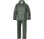 SANCO STORE - WOLFPACK LINEA PROFESIONAL Traje de Agua Impermeable Verde Nylon       Talla 7-L