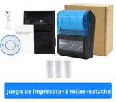58mm Mini Portable Thermal Printer Receipt Mobile Wireless Bluetooth Ticket Bill Printer For Printing Labels/Tickets Receipt