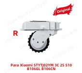 Original 100% Left Right Wheels For Xiaomi Mijia STYTJ02YM 3C 2S S10 B106GL B106CN Walking Wheel Vacuum Cleaner Accessories