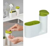 Soporte para utensilios de lavavajillas/Bomba de Cleanser-Blanco lavavajillas