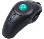 Raton inalámbrico de mano con trackball para uso en presentaciones comerciales en la oficina