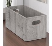 Caja Organizadora de Madera 5five Mix & Modul con Efecto Roble Gris – Estilo Nórdico – 3 Tamaños Disponibles