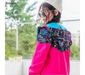 Dubbped Boys Waterproof Jacket Raincoat Rain Windbreaker Hooded Fleece Lining Casual Kids Clothes