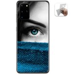 Tumundosmartphone Funda Gel Tpu para Samsung Galaxy S20+ Plus diseño Ojo Dibujos