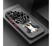 Overlord Anime Cool Art For Samsung Galaxy S24 S23 S22 S21 S20 Ultra Plus FE Note 20 5G Frosted Translucent Phone Case