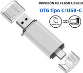 Multifunctional OTG 2 IN 1 type-c USB Flash Drive pendrive 128GB cle usb флэш-накопител stick 8/16/32/64 GB Pen Drive for phone