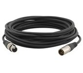 Kramer Electronics - XLR Quad Style, 45.7m cable de audio 45,7 m XLR (3-pin) Negro C-XLQM/XLQF-150