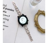 22mm Women Metal Bracelet For Huawei GT 3 Watch Strap 20mm Band For Galaxy Watch 4 46mm For Samsung Galaxy Watch 5 Pro 4 Classic