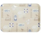 Bandeja Versa Seaside Polietileno RPET 27 x 2,2 x 38 cm