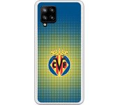 Funda original compatible con Samsung A42 5G - Villarreal escudo fondo trama