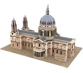DAM. Puzle 3D de cartón de la Catedral de San Pablo en Londres. 41 piezas. 18x11x11cm.