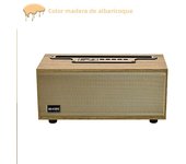 VIKEFON Ktv Subwoofer Bluetooth Speaker Multifunctional Wooden Wireless Remote Sound System Portable Home Theater FM Radio