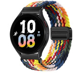 22mm 20mm Nylon Buckle Strap for Huawei Watch GT 4 3 2 46mm/4 Pro 3Pro Bracelet for Samsung Watch7/6/5/4/Classic Adjustable Belt