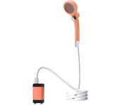 Ducha Portatil Camping, Ducha Camper Mejorada con Pantalla de Temperatura y Potencia, Eléctrico Portátil Recargable Ducha with 6000mAh Batería para Camping, Plantas de Jardín,Coche, Lavar al Perro