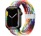 Braided Solo Loop For Apple watch band 45mm 41mm 44mm 40mm 42mm 49mm Elastic Nylon bracelet iWatch serie 3 se 6 7 8 ultra strap