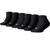 PUMA  Lote de 6 calcetines para niños- Invisible, ECOM, color liso, logotipo Kid's Invisible Sneaker