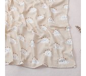 HappyFlute New 1PCS Cute Style 120*110CM Super Skin-friendly&Soft Muslin Cotton Fiber Swaddle Newborn Blanket Baby Infant Wrap