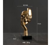 European crafts ornaments simple abstract figure sculpture office living room sculpture art decorations