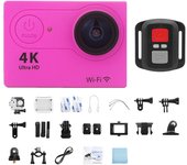4K Ultra HD Action Camera 1080P/30fps WiFi 2.0" 170D Underwater Waterproof Cam Helmet Video Recording Cameras Cam Go Sports Pro
