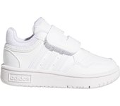 ZAPATILLAS SIN CORDONES BEBE ADIDAS HOOPS 3.0 BLANCAS